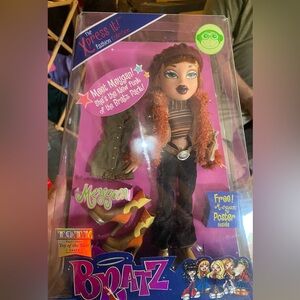 Meygan Doll with Orange and Brown Outfit